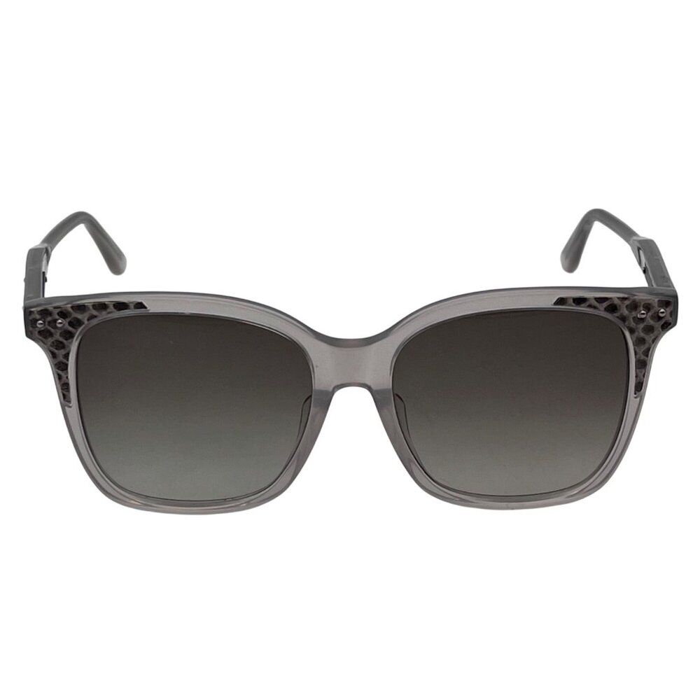 Bottega Veneta Sunglasses Gray Gradient Square BV0118SA With Case & Certificate - Picture 3 of 16